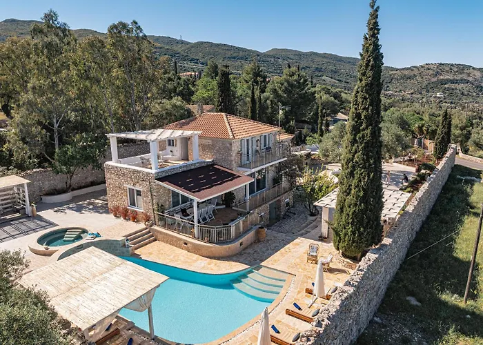 Louiza - Luxury Stone Villa Volimes photo