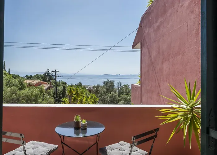 Ionian Sea View Studio At Barbati By Konnect képek