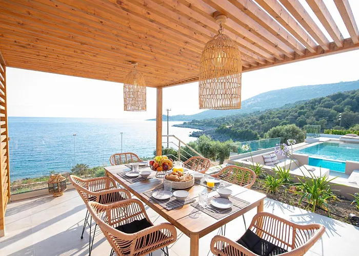 Lefkira Seafront Villa Evgiros照片