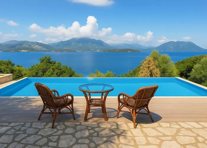 Meganisi Villa Armonia - Private Pool Oasis Vathi  foto