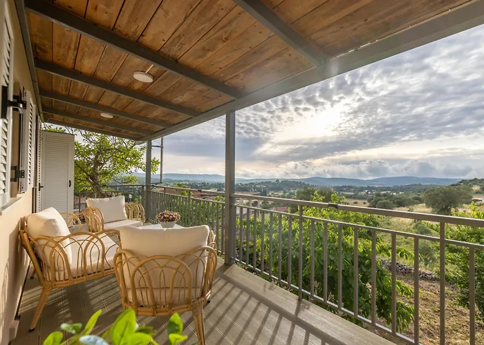 Beauty Of Sunset Villa Orthoniaí foto