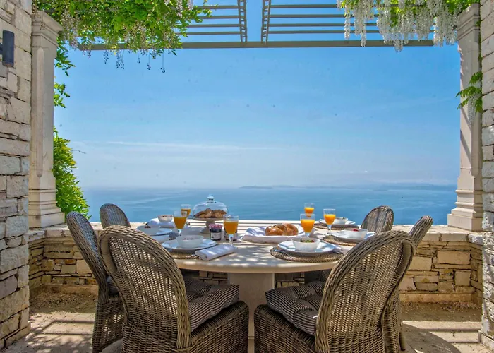 Paleopetres Blanche - Private Pool - Sea Views - Nissaki - North East Coast - Villa Nisaki  foto