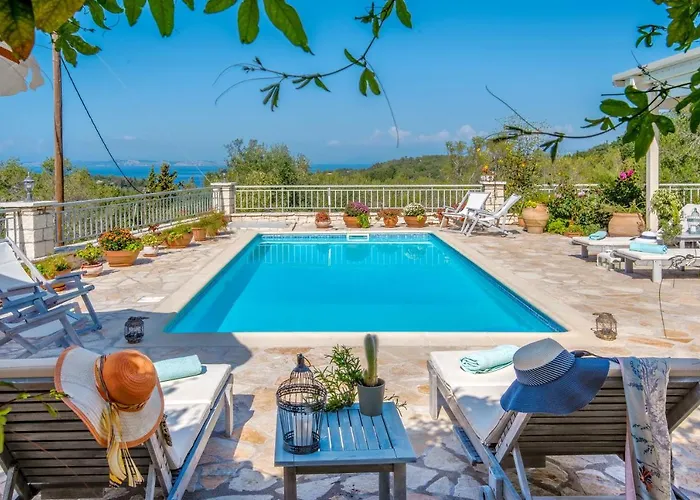 fotos do Stone Pool Villa Alina With Seaview By Konnect Paxos