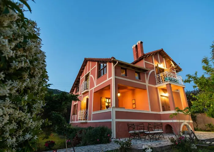 Beachfront Villa Meliti Ágios Matthaíos fotorgafie